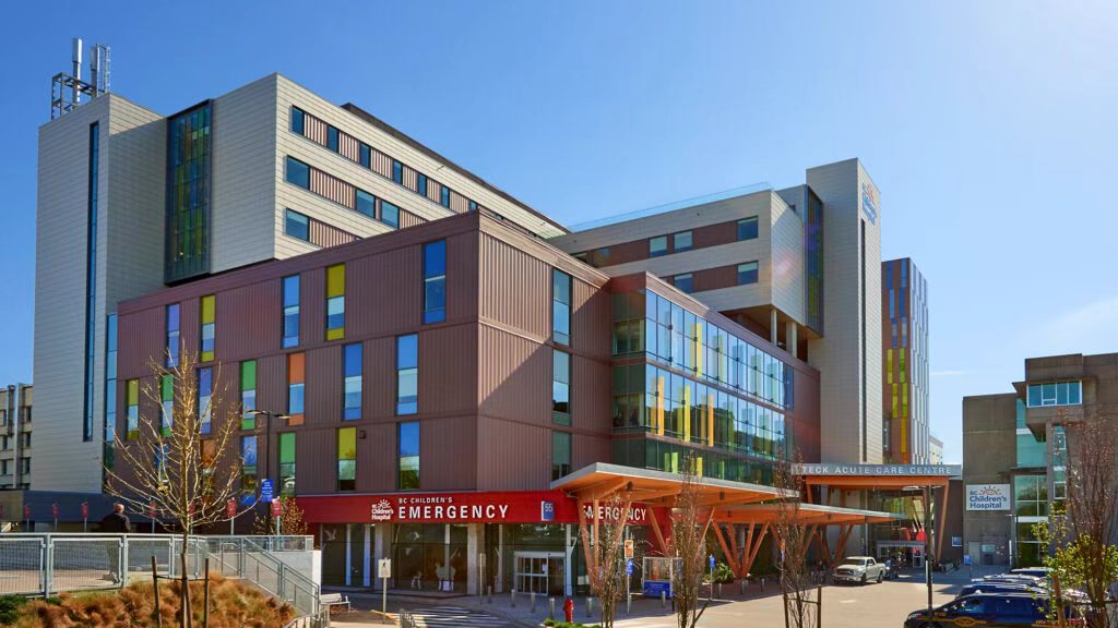 BC Women’s Hospital 医院园区照片